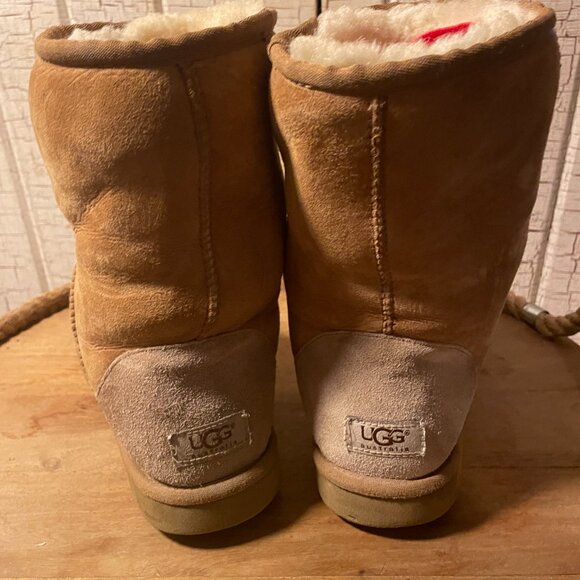 UGG Classic Short II boots in chestnut Sheepskin Us 10 - Picture 3 of 5